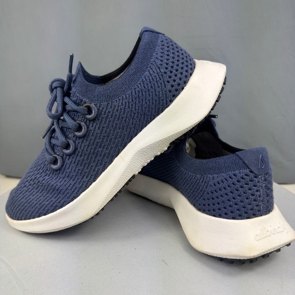 Allbirds Tree Dasher 2 Deep Navy Women Size 7.5 Running Shoes Sneaker TD2